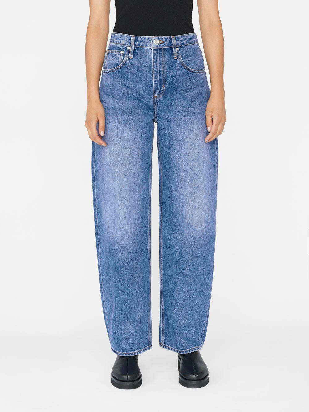 jeans front view